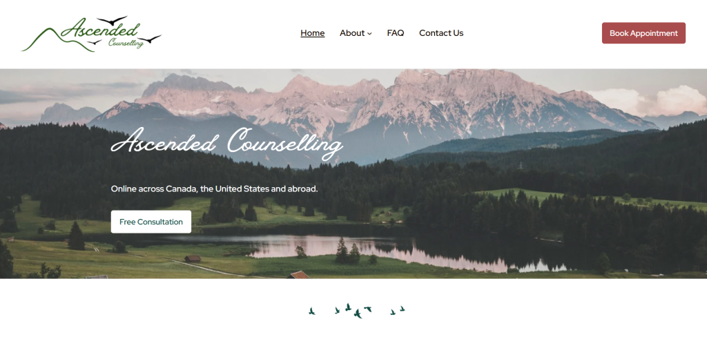 New website designed for chaplain.